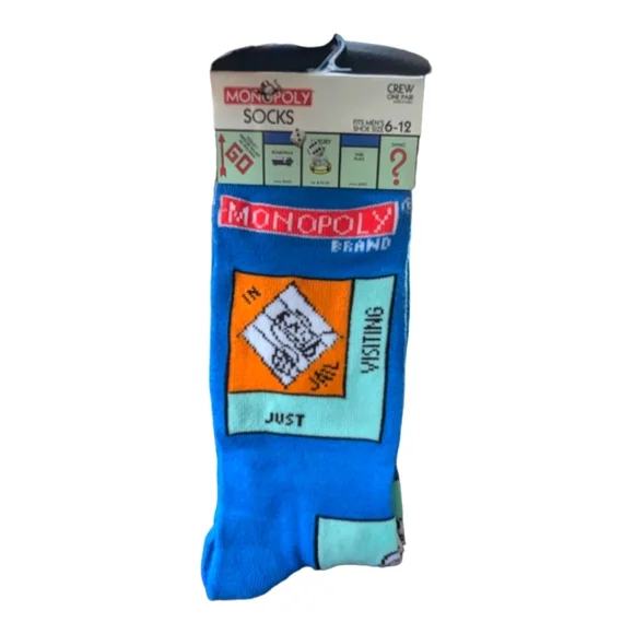 NNWT Monopoly crew socks - Picture 1 of 1